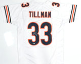 Charles Tillman Autographed White Pro Style Jersey - Beckett W Hologram *Silver