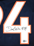 DeMarcus Ware Autographed Blue Pro Style Jersey - Beckett W Hologram *Black