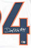 DeMarcus Ware Autographed White Pro Style Jersey - Beckett W Hologram *Silver