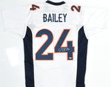 Champ Bailey Autographed White Pro Style Jersey - Beckett W Hologram *Silver