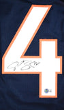Champ Bailey Autographed Blue Pro Style Jersey - Beckett W Hologram *Black