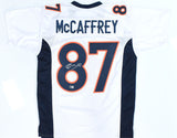 Ed McCaffrey Autographed White Pro Style Jersey - Beckett W Hologram *Black