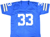 Tony Dorsett Autographed Blue Pro Style Jersey - Beckett W Hologram *Black