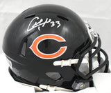 Charles Tillman Autographed Chicago Bears Speed Mini Helmet - Beckett W Holo