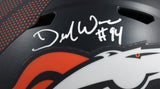 DeMarcus Ware Autographed Denver Broncos F/S Speed Helmet - Beckett W Holo