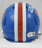 Rod Smith Autographed Denver Broncos 75-96 Speed Mini Helmet - Beckett W Holo