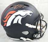 Champ Bailey Autographed Denver Broncos F/S Speed Helmet - Beckett W Holo