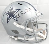 Michael Irvin Autographed Dallas Cowboys F/S Speed Helmet - Beckett W Holo