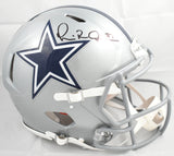 Michael Irvin Signed Dallas Cowboys F/S Speed Authentic Helmet - Beckett W Holo