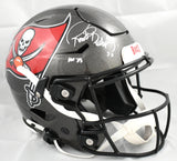 Ronde Barber Autographed Buccaneers F/S SpeedFlex Helmet HOF - Beckett W Holo