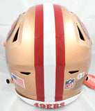 George Kittle Autographed San Francisco 49ers F/S Speedflex Helmet-Beckett WHolo