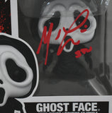 Matthew Lillard Autographed Ghost Face Funko Pop #1607 - Beckett W Holo *Stu