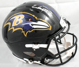 Derrick Henry Signed Baltimore Ravens F/S Speed Authentic Helmet- Beckett W Holo