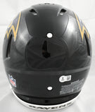 Derrick Henry Signed Baltimore Ravens F/S Speed Authentic Helmet- Beckett W Holo