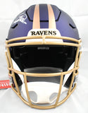Derrick Henry Signed Baltimore Ravens F/S Alt 24 Speedflex Helmet Beckett W Holo