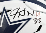 Javonte Williams Signed Dallas Cowboys F/S Alt Speedflex Helmet Beckett W Holo