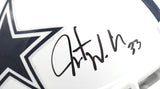 Javonte Williams Signed Dallas Cowboys F/S Alt 22 Speed Helmet- Beckett W Holo