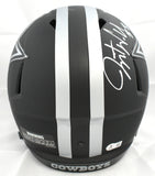 Javonte Williams Signed Dallas Cowboys F/S Eclipse Speed Helmet- Beckett W Holo