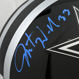 Javonte Williams Signed Cowboys F/S Eclipse Speed Helmet - Beckett W Holo *Blue