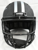 Javonte Williams Signed Cowboys F/S Eclipse Speed Helmet - Beckett W Holo *Blue