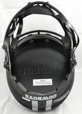 Javonte Williams Signed Cowboys F/S Eclipse Speed Helmet - Beckett W Holo *Blue