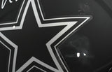 Javonte Williams Signed Cowboys F/S Eclipse Speed Helmet- Beckett W Holo *Damage