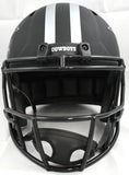 Javonte Williams Signed Cowboys F/S Eclipse Speed Helmet- Beckett W Holo *Damage