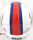 James Cook Autographed Buffalo Bills F/S Speed Authentic Helmet - JSA W *Blue