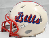 James Cook Autographed Buffalo Bills Retro Speed Mini Helmet - JSA W *Red