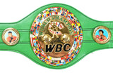 Manny Pacquiao Autographed WBC Replica Belt - Beckett W Hologram *Silver