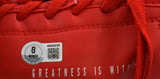 Manny Pacquiao Autographed Red Everlast Boxing Glove *Left - Beckett W Hologram