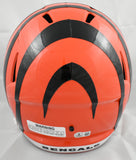 Boomer Esiason Autographed Cincinnati Bengals F/S Speed Helmet - Beckett Holo
