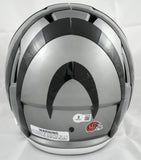 Boomer Esiason Autographed Cincinnati Bengals F/S Flash Speed Helmet - Beckett Holo
