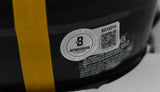 Troy Polamalu Autographed Pittsburgh Steelers Speed Mini Helmet - Beckett Holo