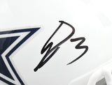 George Pickens Autographed Dallas Cowboys F/S Alt 2022 Speed Helmet - JSA W