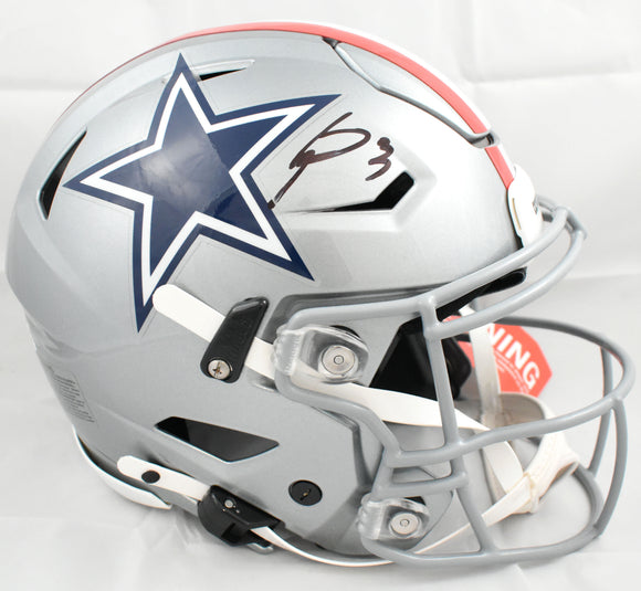 George Pickens Autographed Dallas Cowboys F/S 1976 Speedflex Helmet