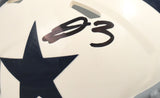 George Pickens Autographed Dallas Cowboys Retro Speed Mini Helmet - JSA W