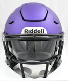 Randy Moss Signed Minnesota Vikings Mid-Size SpeedFlex Helmet - Beckett W Holo