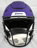 Justin Jefferson Autographed Vikings F/S SpeedFlex Helmet-Beckett W Holo *Yellow