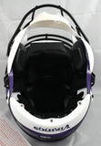 Justin Jefferson Autographed Vikings F/S SpeedFlex Helmet-Beckett W Holo *Yellow
