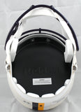Justin Jefferson Autographed Vikings F/S Retro Speed Helmet - Beckett W Holo
