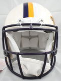 Justin Jefferson Signed Vikings F/S Retro Speed Authentic Helmet- Beckett W Holo