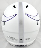 Justin Jefferson Autographed Vikings F/S ALT Speed Helmet - Beckett W Holo