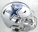 Dak Prescott Autographed Dallas Cowboys F/S Speedflex Helmet - Beckett W Holo