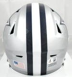 Dak Prescott Autographed Dallas Cowboys Mid-Size SpeedFlex Helmet-Beckett W Holo
