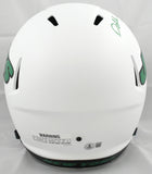 Darrelle Revis Autographed New York Jets F/S Lunar Speed Helmet - Beckett W Holo