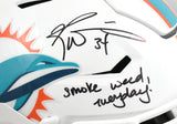 Ricky Williams Autographed Miami Dolphins F/S Speedflex Helmet - Beckett W Holo