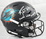 Ricky Williams Signed Dolphins F/S Rivalries Speedflex Helmet - Beckett W Holo