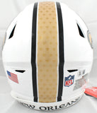 Ricky Williams Autographed Saints F/S ALT 2025 Speedflex Helmet - Beckett W Holo