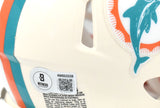 Ricky Williams Autographed Miami Dolphins Retro Speed Mini Helmet Beckett W Holo